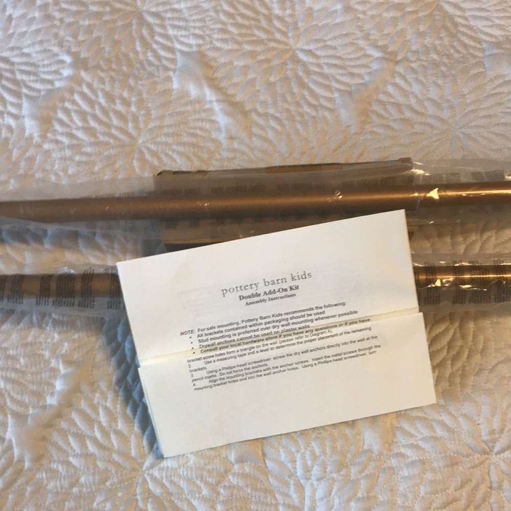 Pottery Barn Kids Double Add-on Kit Gold